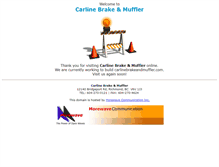 Tablet Screenshot of carlinebrakeandmuffler.com